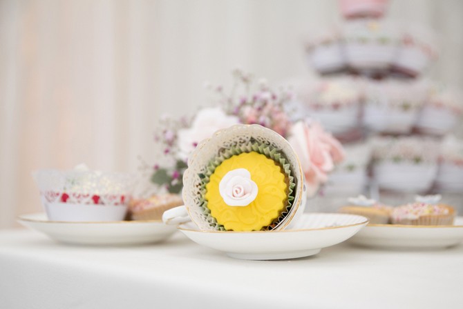 vintage tea wedding